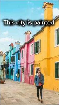 The painted city Italy