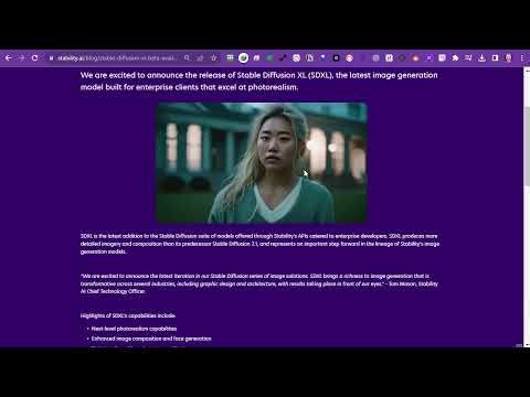 How to get a SDXL API key