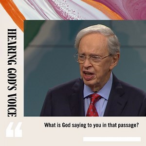 31K views · 3.5K reactions | When you read a passage of Scripture, don’t just get the facts. Be listening for what God wants to say to you too! Watch "Hearing God's Voice" now: https://www.intouch.org/watch/lessons-from-the-life-of-moses/hearing-gods-voice Check local listings: www.intouch.org/station-finder | In Touch Ministries | Facebook