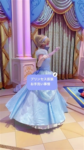 ディズニープリンセス仮装のお手洗い事情とパニエの使用方法