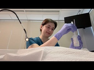 ASMR| Full Annual Exam and Pap Smear at the OBGYN (Soft spoken, Real medical office roleplay)