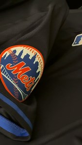 Bo in Black ⚫️🔵🟠 Bo Bichette @mets jerseys are available to be made at MLB NYC! #MLBStoreNYC | MLB Store