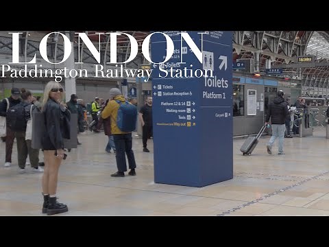 London Paddington Walking Tour | London Paddington Railway Station Walk [4K HDR]