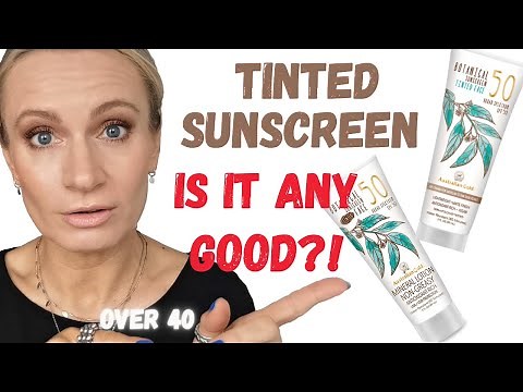Tinted SPF 50 sunscreen | Review Australian Gold Botanical Original and Medium to Tan BB Cream