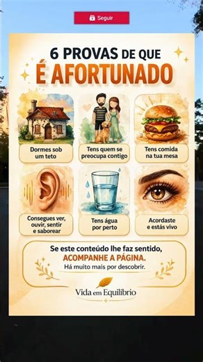 ✨ 6 sinais simples de que a sua vida está melhor do que pensa