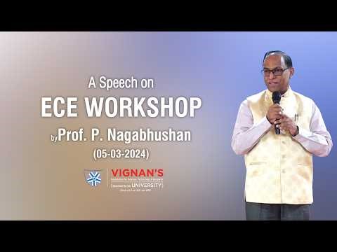 Vice Chancellor’s Inspiring Address at ECE International Antenna Workshop | 5 March 2024