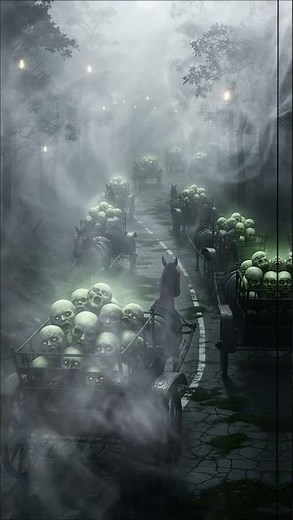 200 haunted horse-drawn carriages - Mystery of the ghosts in the old forest | Ghost stories Duy Ly