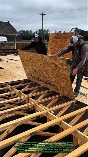 How Framing Crews Install Subfloor Panels So Fast | Genius Construction Workflow