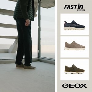 Prêt en un clin d’œil ? Choisissez les nouvelles sneakers faciles et rapides à mettre sans les mains | GEOX