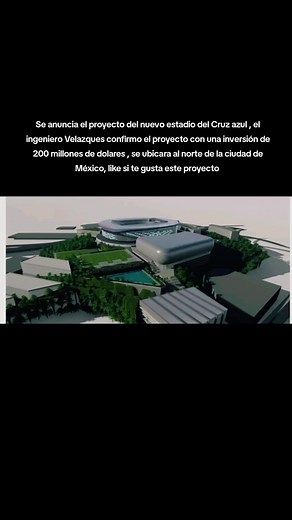 Nuevo Estadio Azul: Proyecto Confirmado por el Ingeniero Velázquez