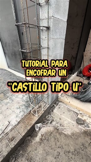 Tutorial para cimbrar un castillo tipo u (capitulo1) 👷🏽‍♂️😁👍🏽#construccion #tips #carpinteria #work
