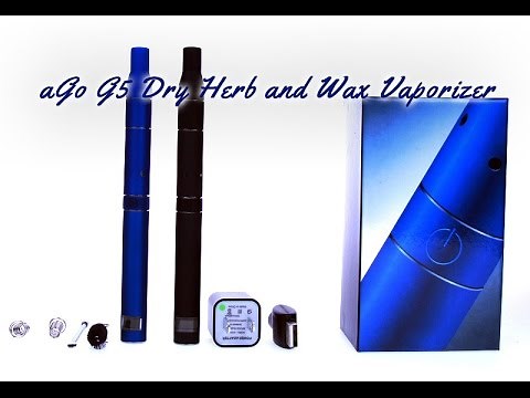 aGo G5 Dry Herb and Wax Vaporizer