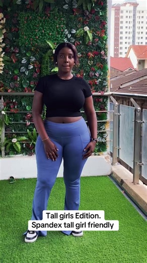 Flared Spandex Pants for Tall Girls