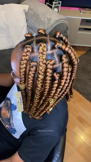 Stunning Jumbo Braids for Long Hair | Hair Extensions | BraidsWithDee