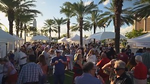 Dania Pointe hosts 2nd annual Food and Wine Festival featuring its top restaurants - WSVN 7News | Miami News, Weather, Sports | Fort Lauderdale