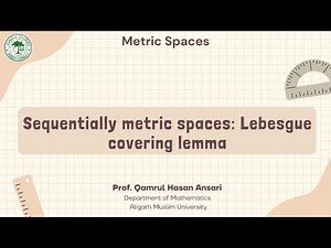 Sequentially metric spaces: Lebesgue covering lemma