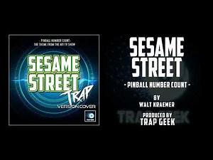 SESAME STREET Pinball Number Count | TRAP VERSION By Walt Kraemer | PBS