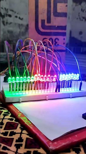 Arduino top led chaser | 21 led arduino led chaser | How to make led chaser | #arduino #led_chaser
