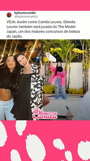 Glenda Loures é jurada no The Model Japan