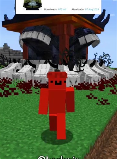 Minecraft Anime Mods #minecraft #mods #anime #fyp