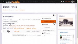 Inscripción al curso - MoodleDocs