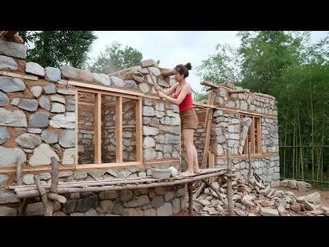 A Girl Builds a Wooden House Alone in the Forest from Scratch – The Result Shocked Everyone
