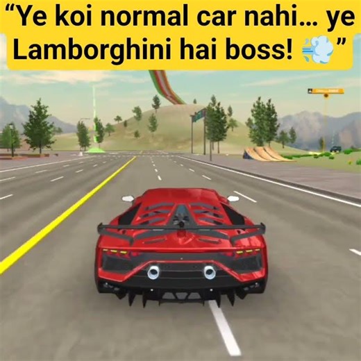 Red Lamborghini ka Dangerous Drive #games #Megatruck #simulator #ytshorts