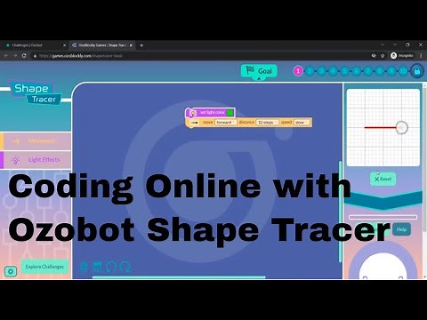 Coding with Ozobots. Ozobot Shape Tracer online. No Robot Required.