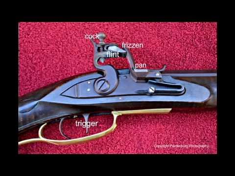 How to start a fire with a flintlock rifle