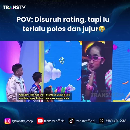 Gimmick Trans TV: Mengungkap Nilai Fashion Mama Zaman Dulu
