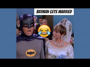 Batman gets married | Batman TV series Easter egg (1966)