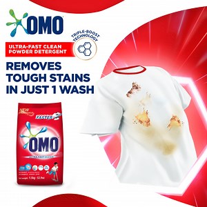 Omo Powders Removes Tough Stains in Just 1 Wash! | Unilever South Pacific Islands