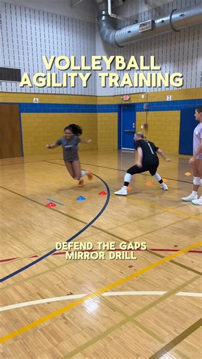 Evan O’Neill on Instagram: "Volleyball Agility Training Ditch the ladder and get some real agility and change of direction work. Real agility has to include perception and reaction to an external stimulus. Cone and ladder drills can help somewhat to improve change of direction qualities, but if you want to improve qualities that will transfer to front and back row defense, try a drill like this. • • • #volleyball #training #agility"