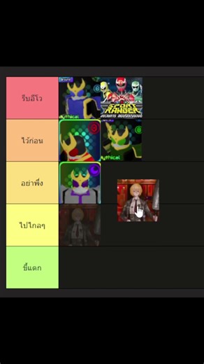 Tier List ตัวละครที่ควรอีโวใน Rider Defender!?