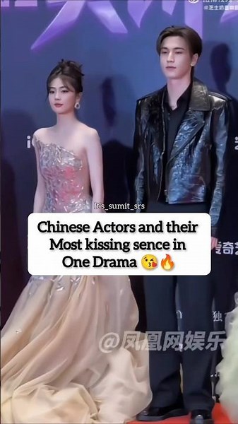 Chinese Actors With The Most Kissing Scenes 💋🔥 #xukai #zhanglinghe #chenzheyuan #shorts