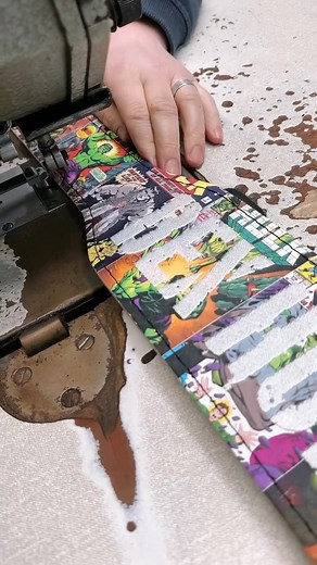 A poorly edited video of us making a printed belt with embroidery. We make belts better than we edit videos 🫠 . #Crossfit #weightlifting #powerlifting #modifit #custom #custombelt #handmade #ukmade #designedinwales #leather #leathercraft #squat #bench #deadlift #snatch #notjustanotherbelt #bodybuilding #ifbb #ifbbpro #athlete | Mobility Tools & ModiFit