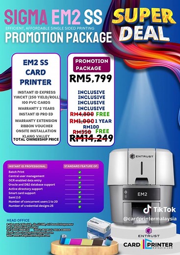 Exclusive Deals on ID Card Printers in Malaysia