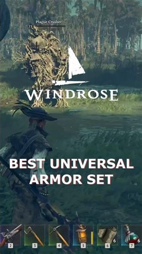 Best Universal Armor Set in Windrose. Works Well for Any Build. #windrose #shorts #gaming