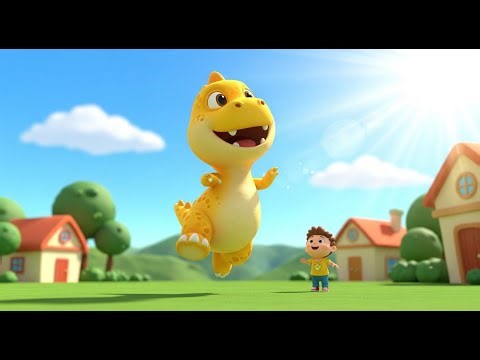 Learn Colors with Dancing Dinosaurs | Fun Kids Rhyme