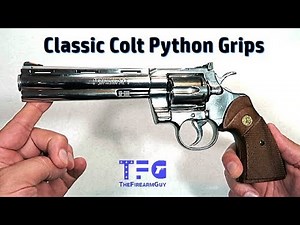 Finally Original Colt Python Grips - TheFireArmGuy
