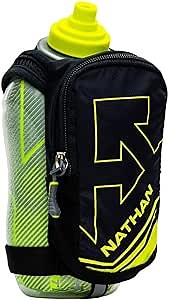 Nathan SpeedDraw Plus Insulated Flask, Handheld Running Water Bottle. Grip Free for Runners, Hiking etc.