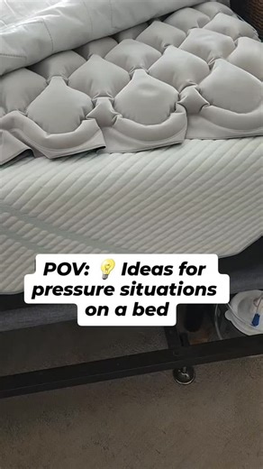 Caregiver Chronicles | When making a bed for a situation involving pressure issues, the less layers involved, the better! Here, we start with an alternative... | Instagram