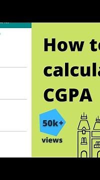How to calculate CGPA in engineering Anna University