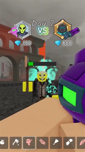 Alien Class Vs Cyborg Class 👽🤖 99 nights in the forest #roblox #99nightintheforest #99nights