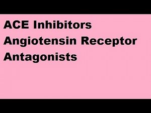 ACE Inhibitors & Angiotensin receptor antagonist