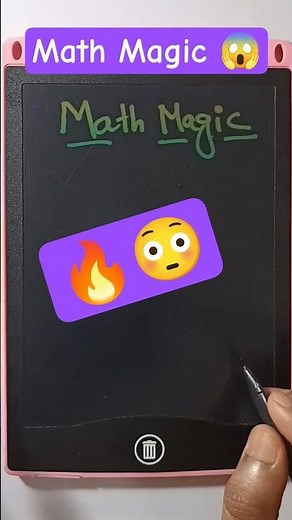 Math magic trick 😱😱| maths magic tricks in hindi #maths #mathmagictricks #shorts