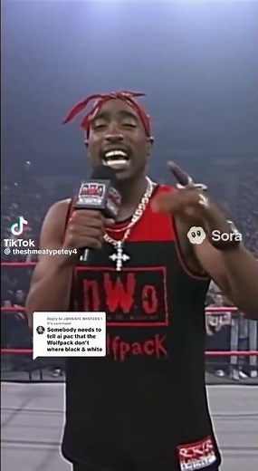 2Pac joins the nWo Wolfpac #2sweettv #wcw #nwo