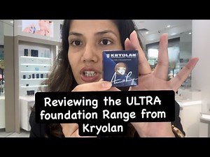Reviewing the Ultra Foundation Range of Kryolan ✅✅✅#kryolan #makeuptutorial #kryolanbase