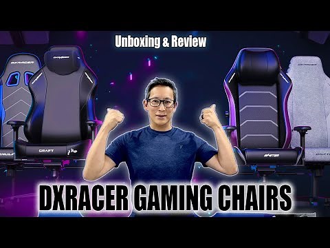 The Ultimate Gaming Chair - DXRacers Craft & Master Series Review