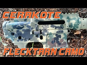Cerakote Flecktarn Camo | Branson Cerakote & Laser